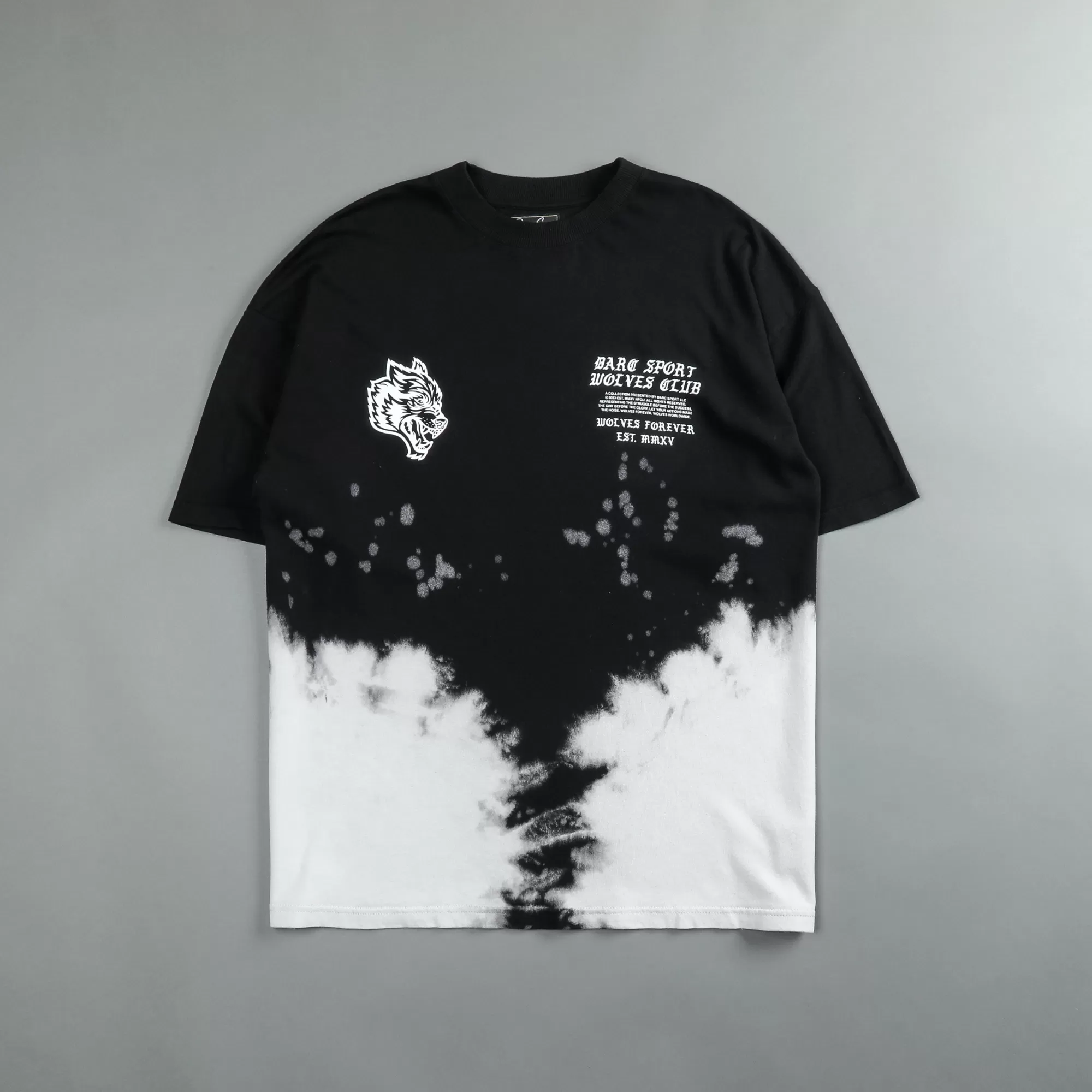 Clearance The War Within "Premium Vintage" Oversized Tee In Black Beneath Us Acid Wash Men Premium/Oversized Tees