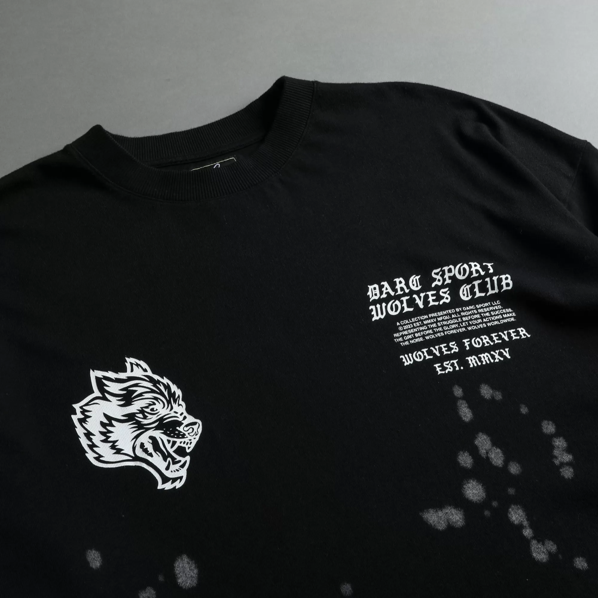 Clearance The War Within "Premium Vintage" Oversized Tee In Black Beneath Us Acid Wash Men Premium/Oversized Tees