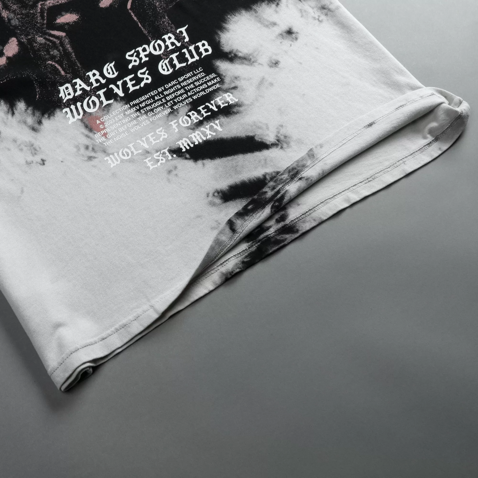 Clearance The War Within "Premium Vintage" Oversized Tee In Black Beneath Us Acid Wash Men Premium/Oversized Tees