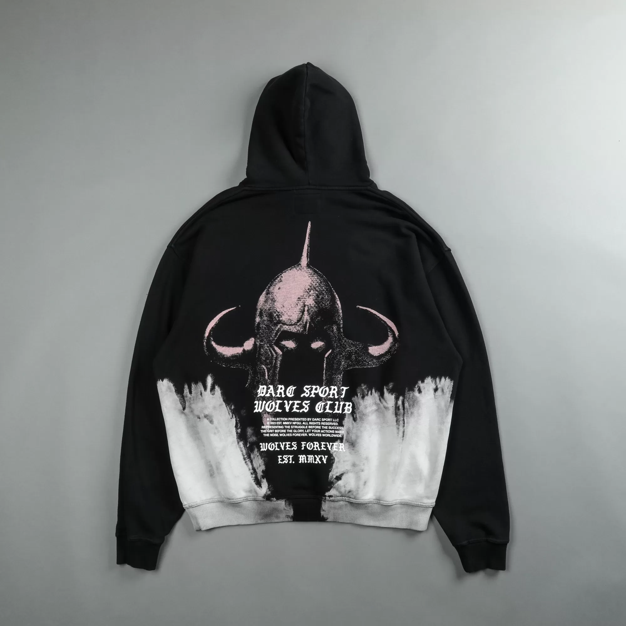Best Sale The War Within "Vintage Pierce" Hoodie In Black Beneath Us Acid Wash Men Pierce Hoodies