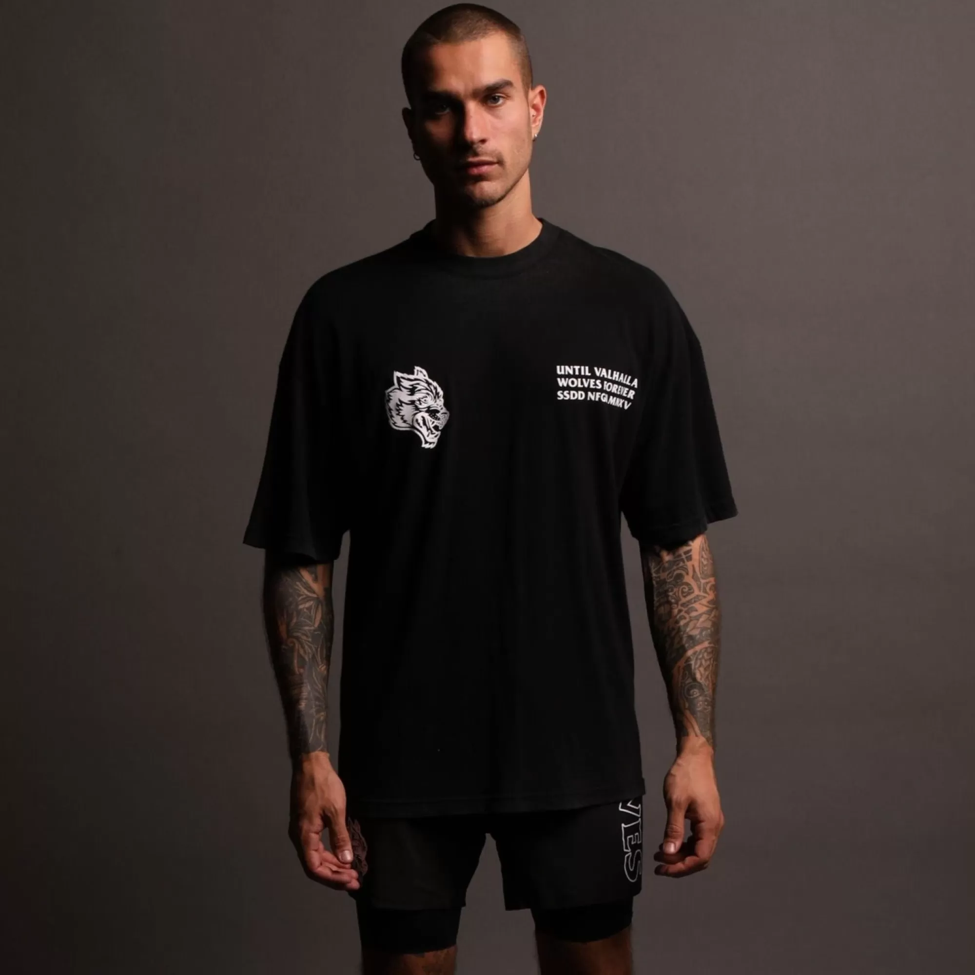 Outlet Try Us Compression Shorts In Black Men Shorts