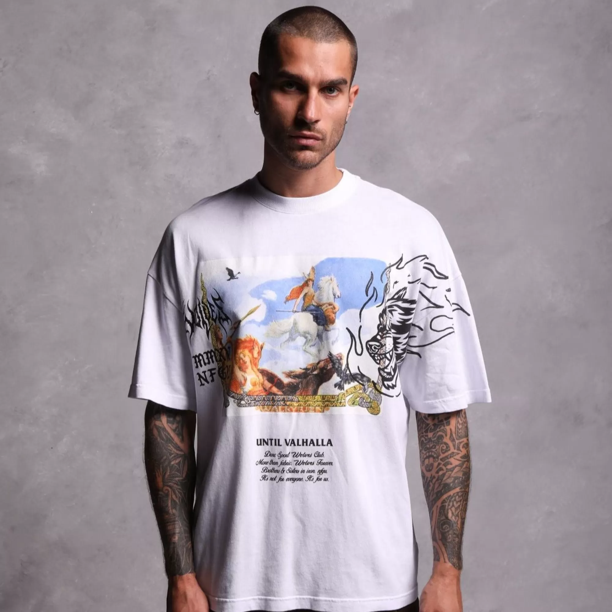 Best Sale Until Our End "Premium" Oversized Tee In White Men Premium/Oversized Tees