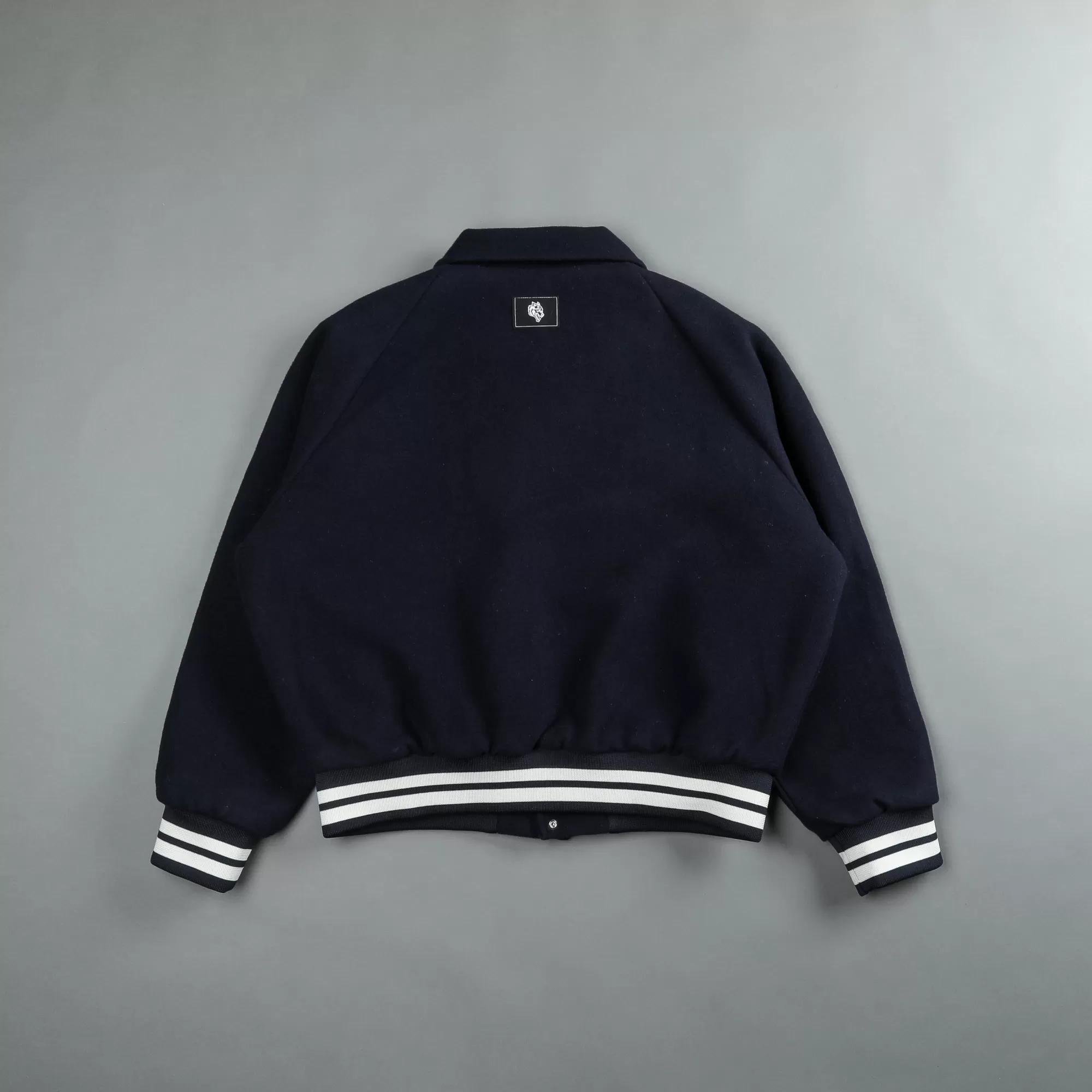 Cheap Until Valhalla Roxy Box Cut Rudy Lettermans Jacket In Midnight Blue Men Jackets/Outerwear