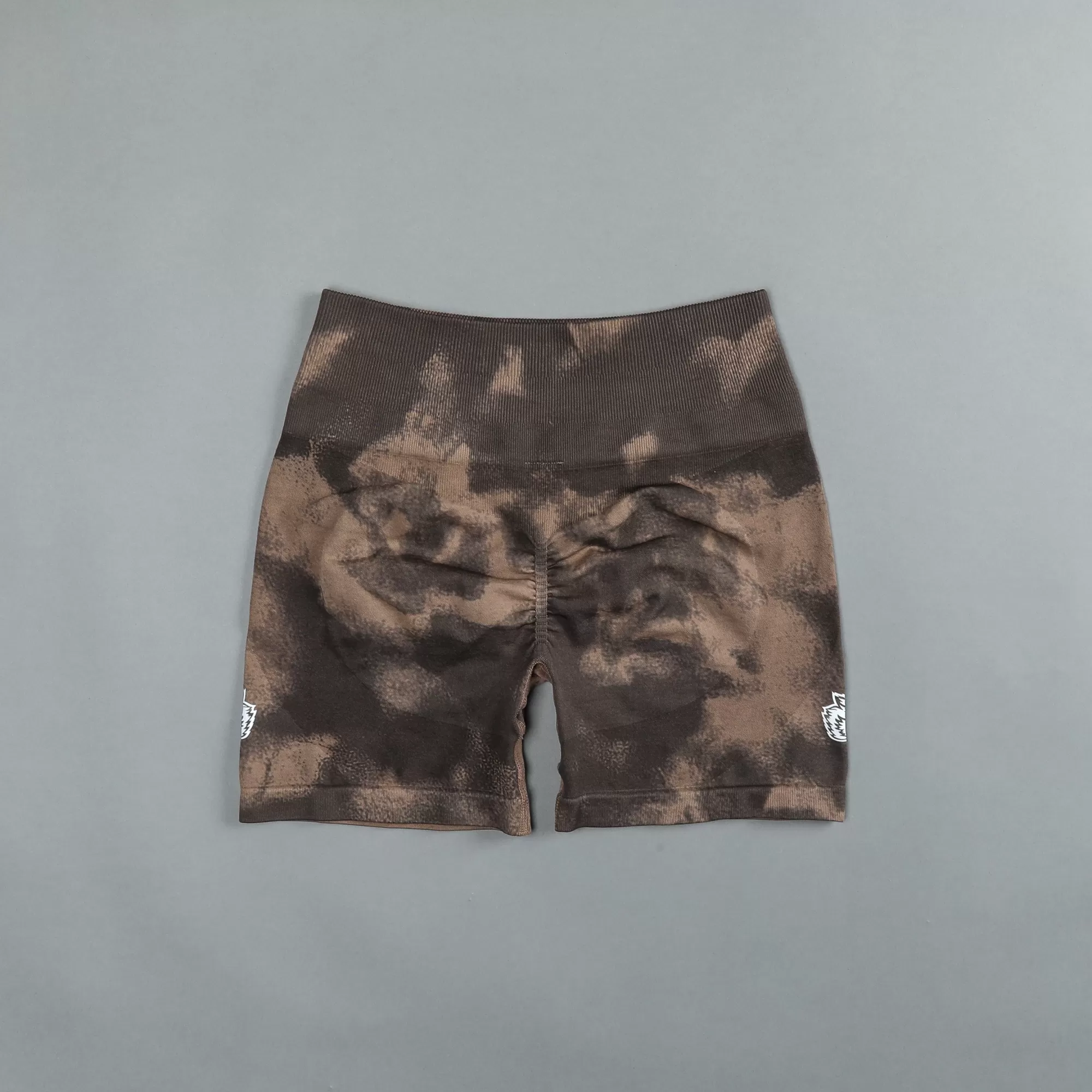 Cheap Wolves Forever Seamless Everson "Training" Shorts In Mojave Brown Jumbo Marble Women Bottoms
